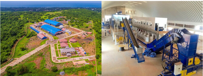 Goa Waste Management Facility built by Anaergia in India under operation since mid-2016