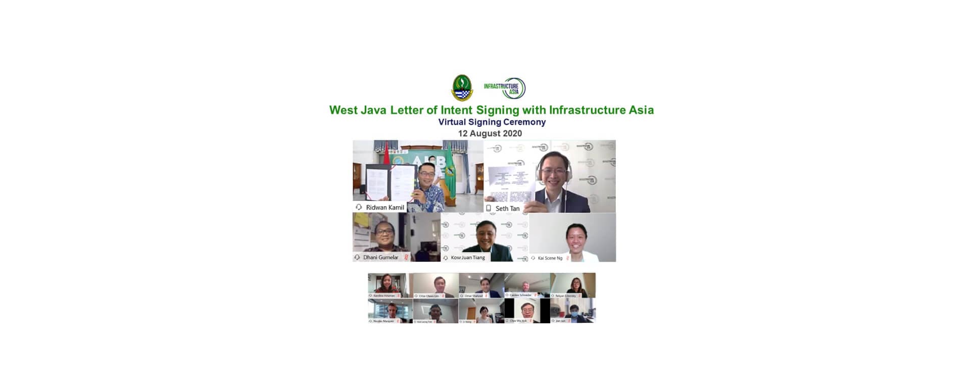 Infrastructure Asia partners Regional Government of West Java Province to accelerate infrastructure projects in West Java