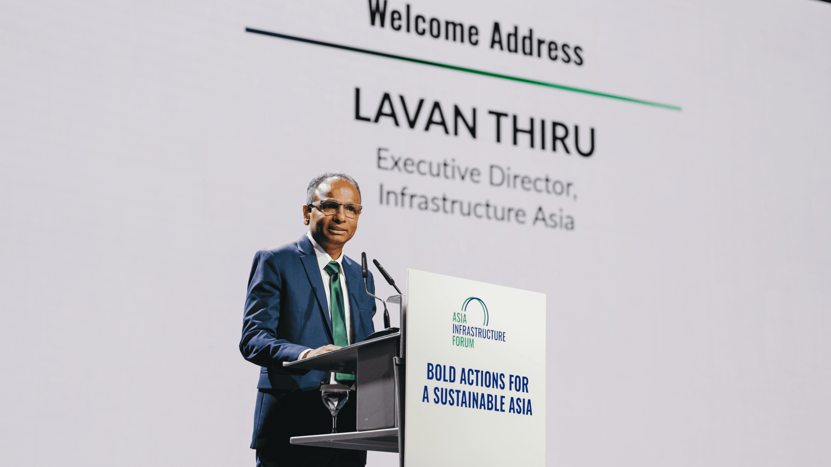 Welcome Address by Lavan Thiru, Executive Director at Asia Infrastructure Forum 2026