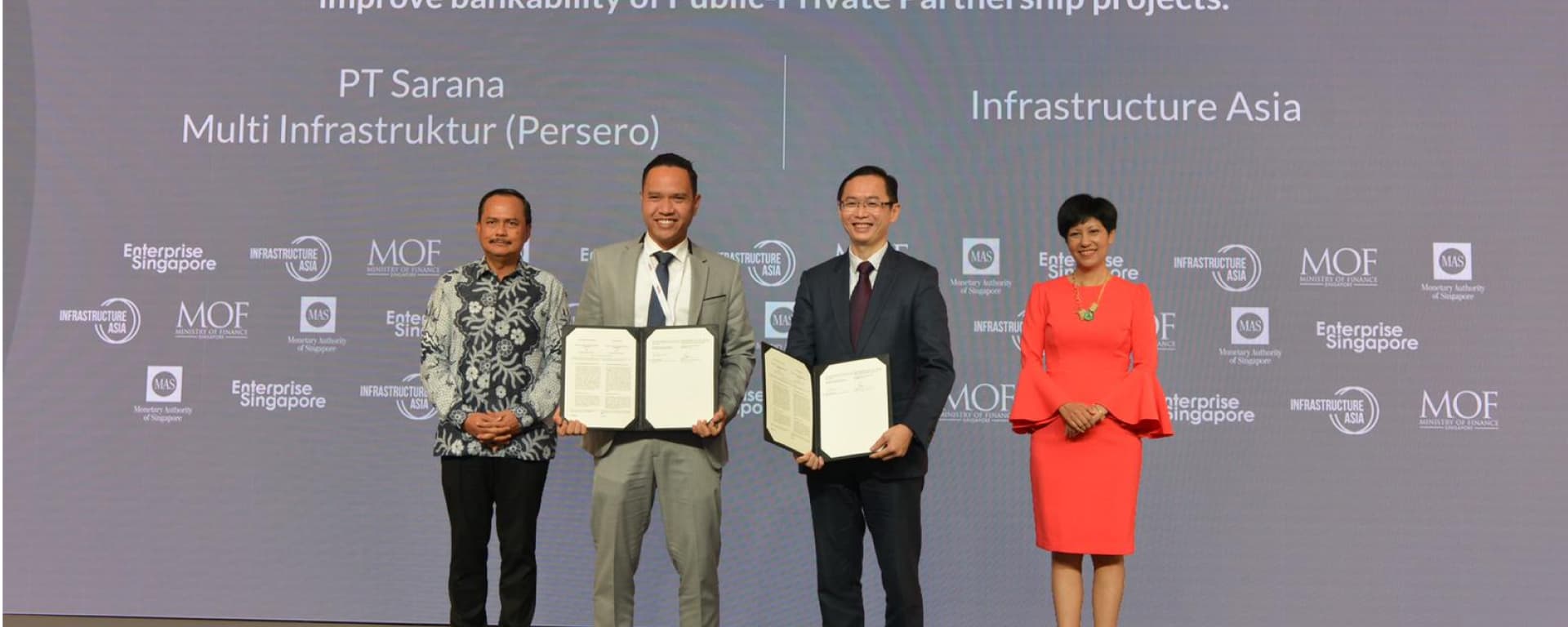 Memorandum of Understanding (MOU) between Infrastructure Asia and PT Sarana Multi Infrastruktur (Persero)